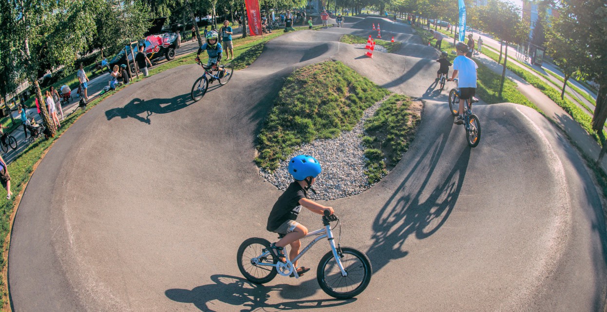 Pumptrack: Za zabavo in razvoj gibalnih sposobnosti