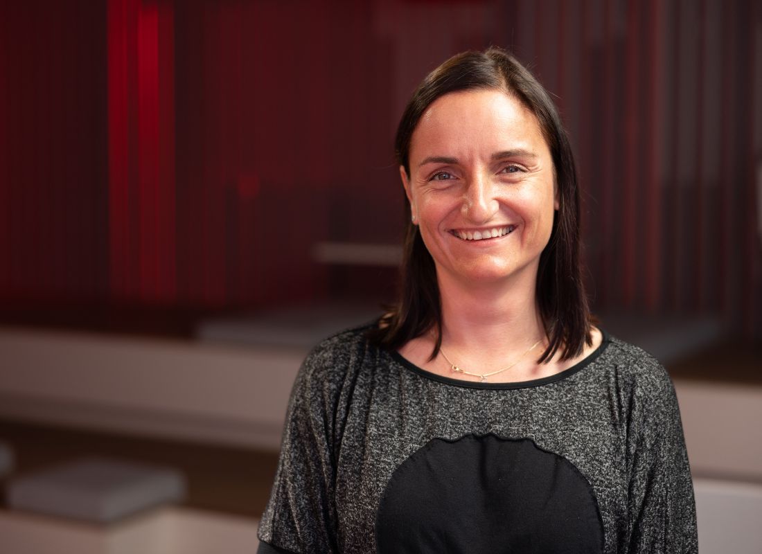 Portret dr. med. Katje Kogov&scaron;ek z Onkolo&scaron;kega in&scaron;tituta Ljubljana