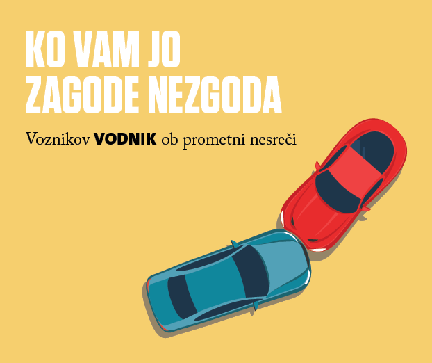 Voznikov vodnik ob prometni nesreči