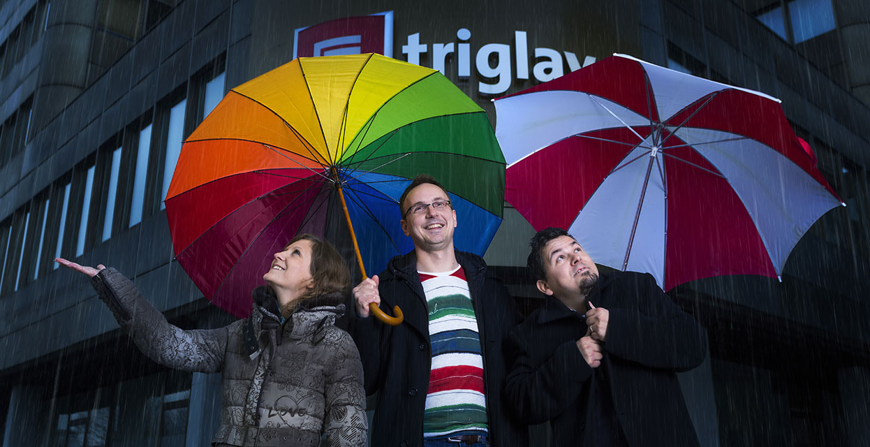 Aplikacija Triglav Vreme: Da ne boste mokri