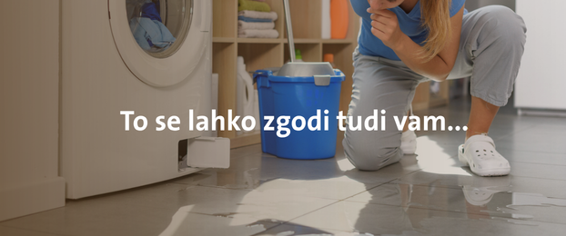 Izliv vode v stanovanju ali hi&scaron;i: vzroki, &scaron;koda in zavarovanje