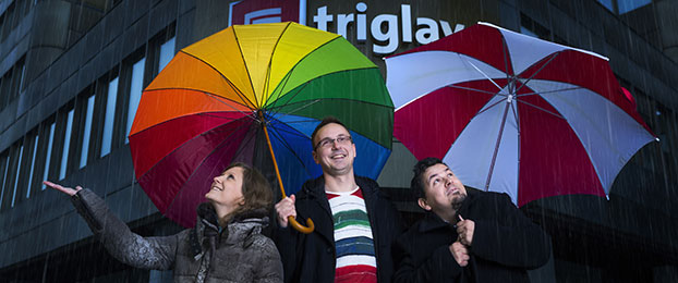 Aplikacija Triglav Vreme: Da ne boste mokri