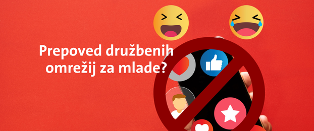 Bi morali otrokom omejiti dostop do družbenih omrežij? 