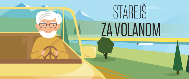 Starej&scaron;i za volanom