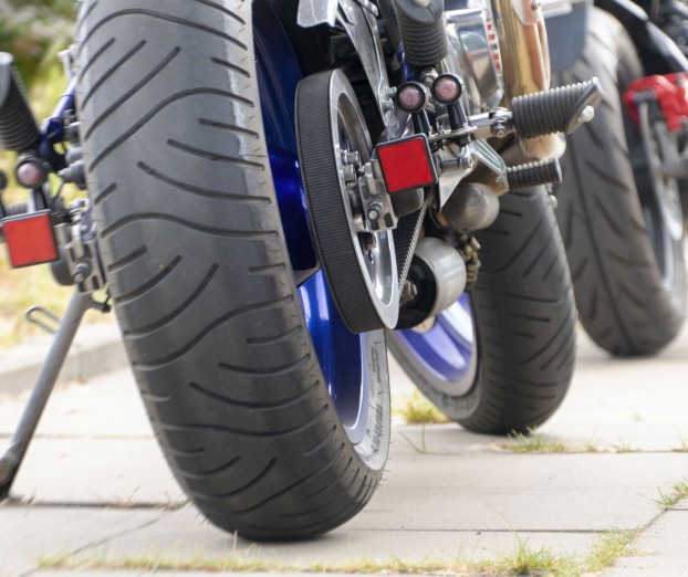Tudi parkiranje motorja je umetnost