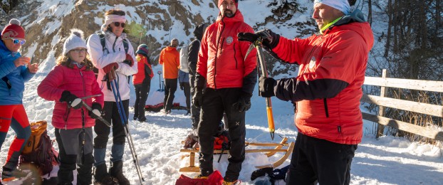 Varno gibanje v gorah pozimi