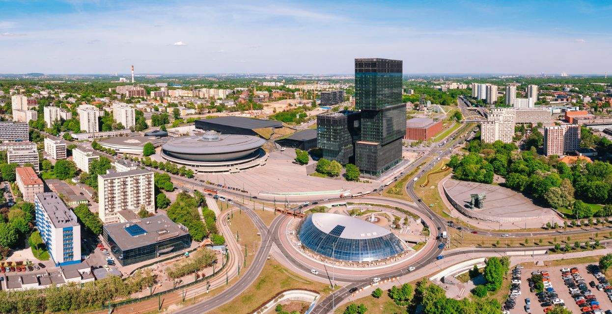 Obi&scaron;čite Katovice na Poljskem
